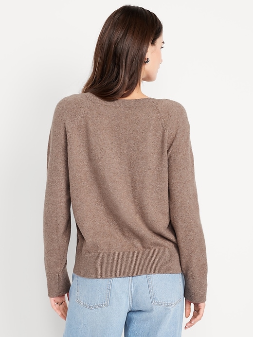 Image number 6 showing, SoSoft Loose V-Neck Sweater