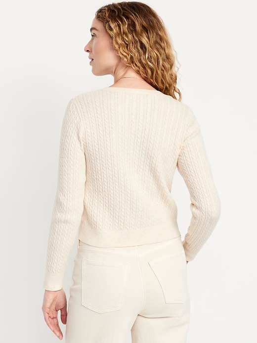 Image number 2 showing, SoSoft Cropped Cardigan Sweater