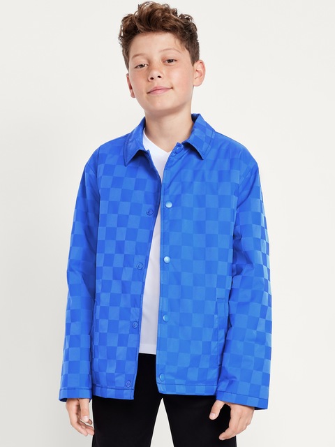 Button-Front Jacket for Boys
