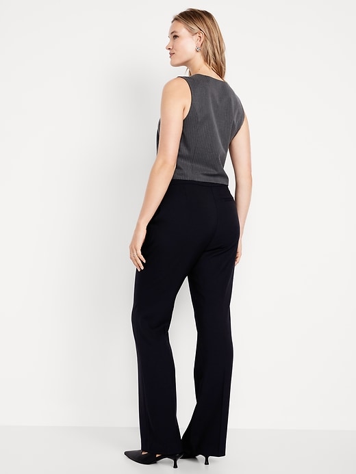 Image number 7 showing, Mid-Rise Taylor Boot-Cut Pants