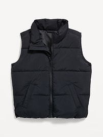 Image number 2 showing, Water-Resistant Quilted Puffer Vest for Girls