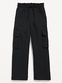 View large product image 4 of 4. High-Waisted Cargo Wide-Leg Performance Pants for Girls