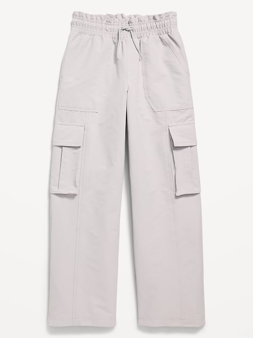 Image number 4 showing, High-Waisted Cargo Wide-Leg Performance Pants for Girls