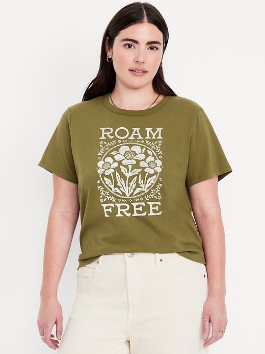 Image number 4 showing, EveryWear Crew-Neck Graphic T-Shirt