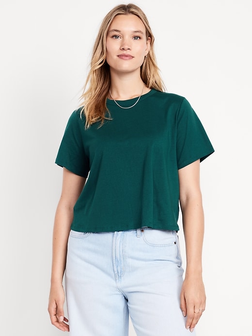 Image number 4 showing, EveryWear Crop T-Shirt