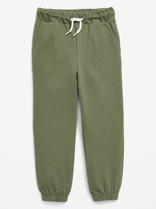 View large product image 1 of 2. Cinched-Hem Jogger Sweatpants for Toddler Boys