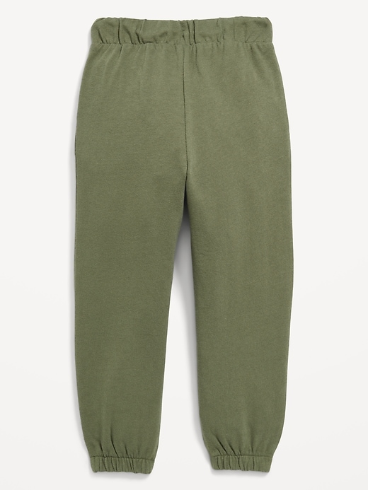 View large product image 2 of 2. Cinched-Hem Jogger Sweatpants for Toddler Boys