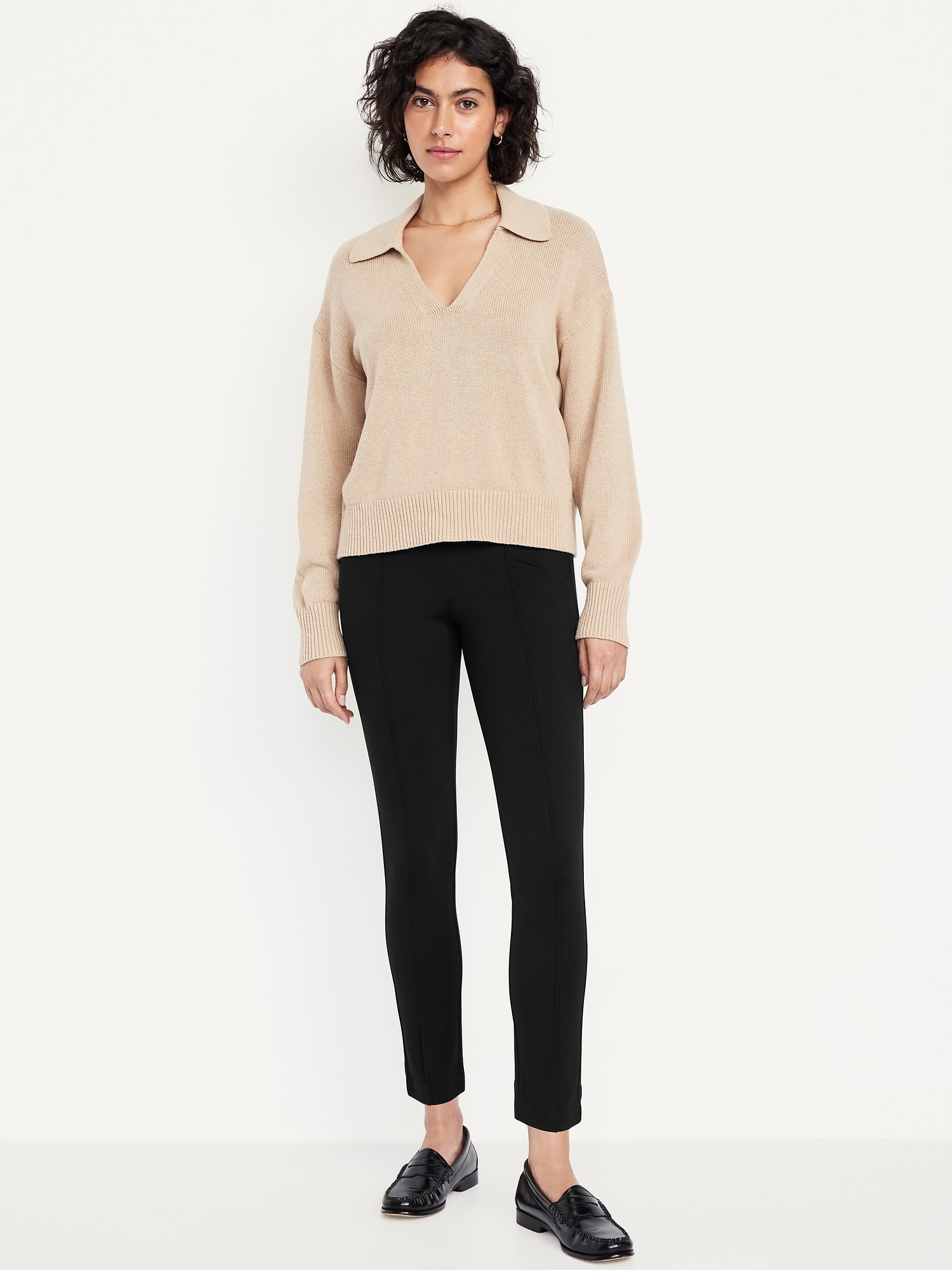 Extra High-Waisted Stevie Skinny Pants