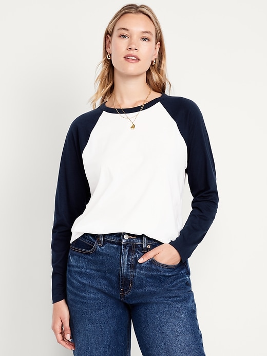 Image number 4 showing, EveryWear Long-Sleeve T-Shirt