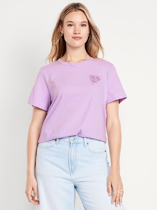 Image number 4 showing, EveryWear Crew-Neck Graphic T-Shirt