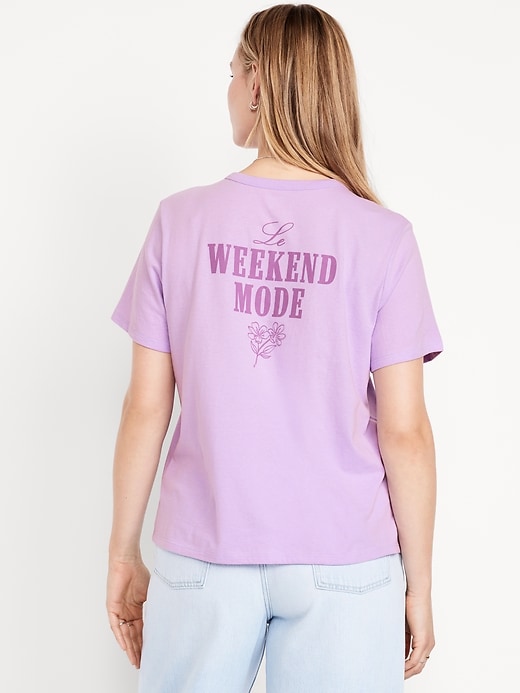 Image number 5 showing, EveryWear Crew-Neck Graphic T-Shirt