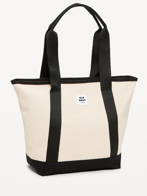Medium Logo Canvas Tote Bag