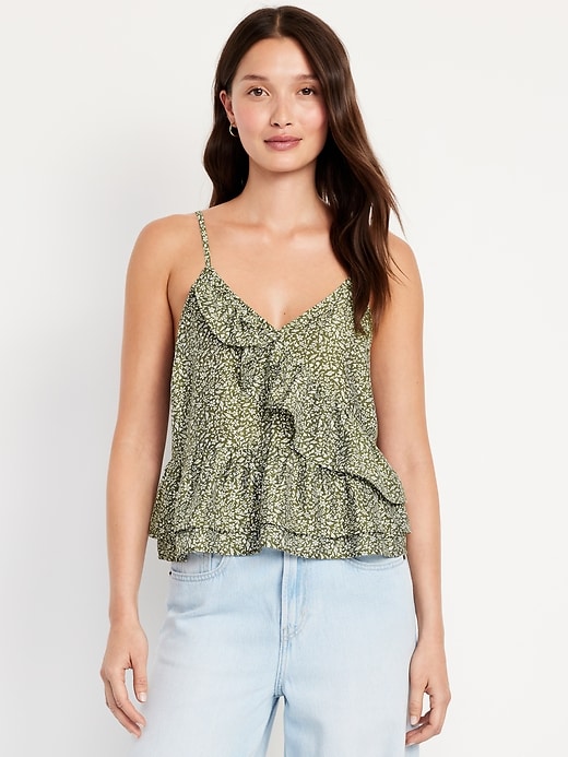 Image number 1 showing, Ruffle Cami Top