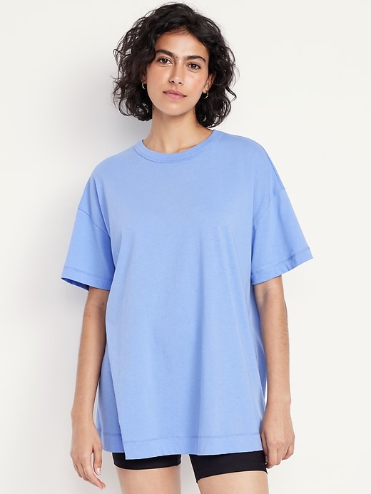 Image number 1 showing, Oversized EveryWear Tunic T-Shirt