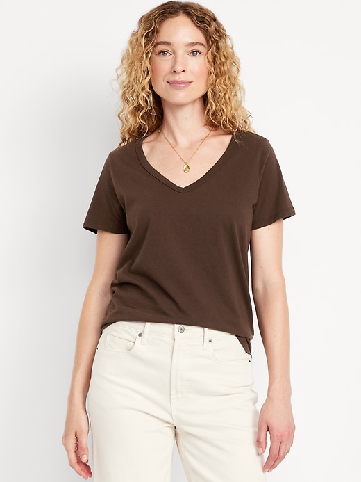 Image number 1 showing, EveryWear V-Neck T-Shirt