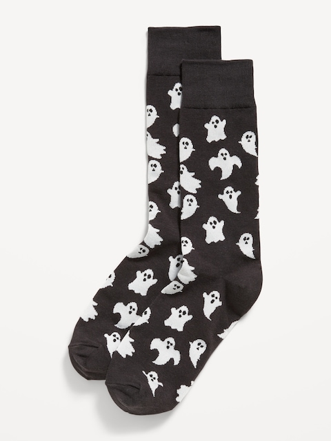 Chaussettes à imprimé de fantaisie pour Homme - Blanc