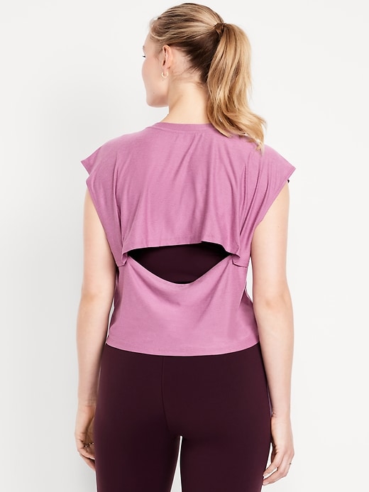 Image number 4 showing, CloudMotion Split-Back Top