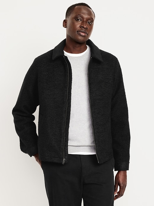 L'image numéro 1 présente Veste Harrington à glissière