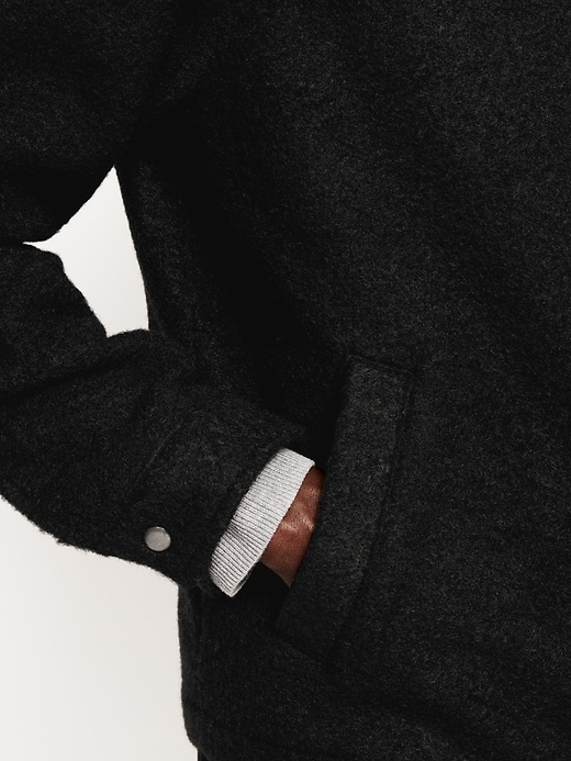 L'image numéro 3 présente Veste Harrington à glissière