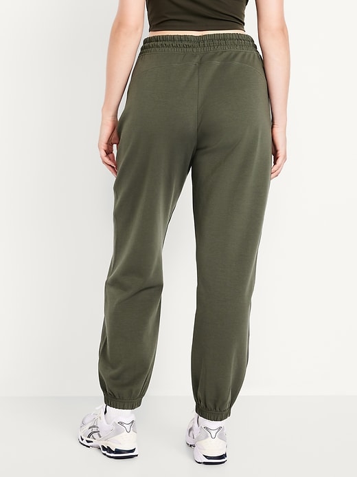 Image number 4 showing, High-Waisted Dynamic Fleece Sweatpants