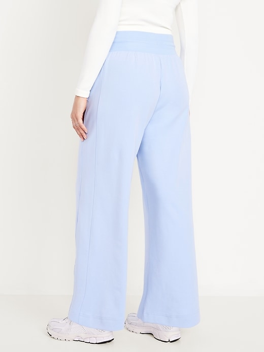 Image number 5 showing, Extra High-Waisted Dynamic Fleece Wide-Leg Sweatpants