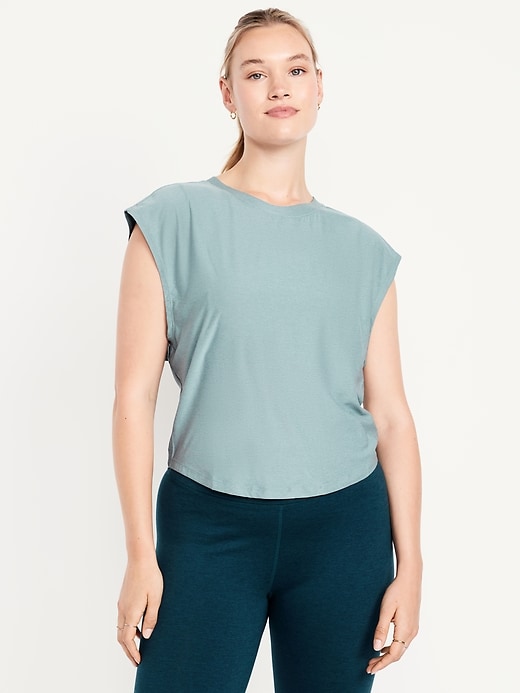 Image number 3 showing, CloudMotion Split-Back Top