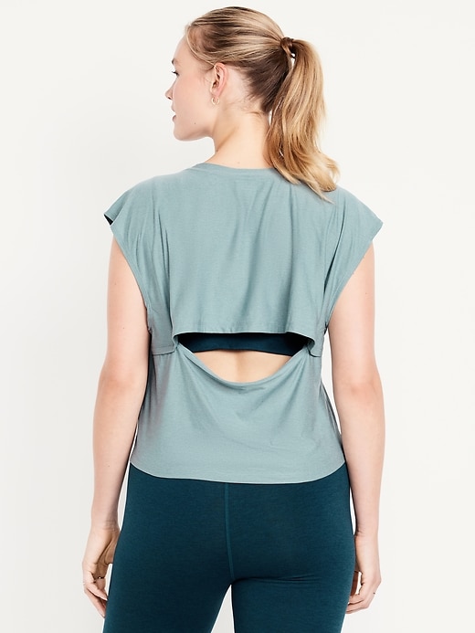 Image number 4 showing, CloudMotion Split-Back Top