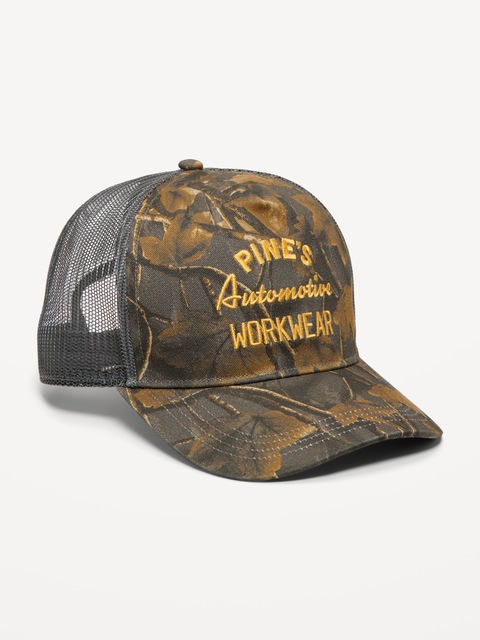 Graphic Trucker Cap for Men - Multi