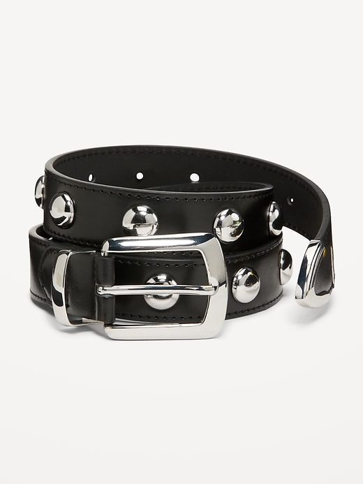 View large product image 1 of 1. Studded Belt for Women
