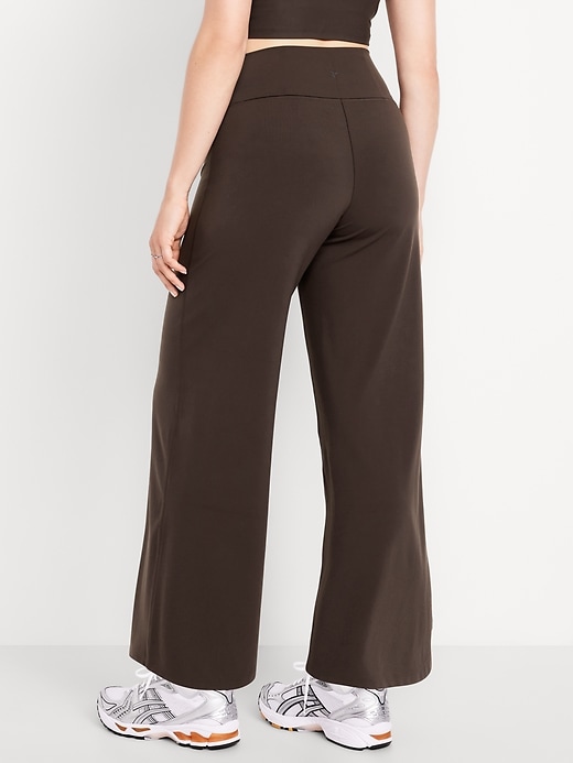Image number 5 showing, High-Waisted StudioSmooth Wide-Leg Pants