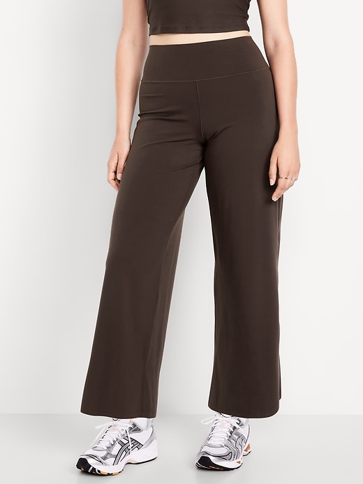Image number 4 showing, High-Waisted StudioSmooth Wide-Leg Pants