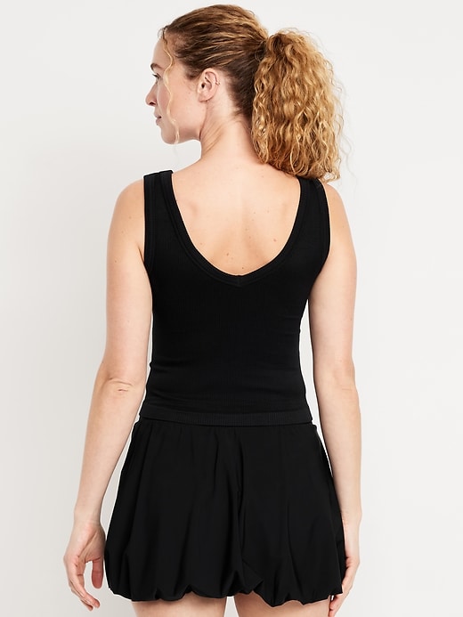 Image number 2 showing, Exhale Seamless Fitted Rib Tank