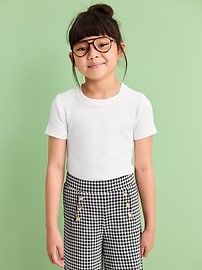 L'image numéro 1 présente T-shirt ultra-doux à encolure dégagée pour Fille