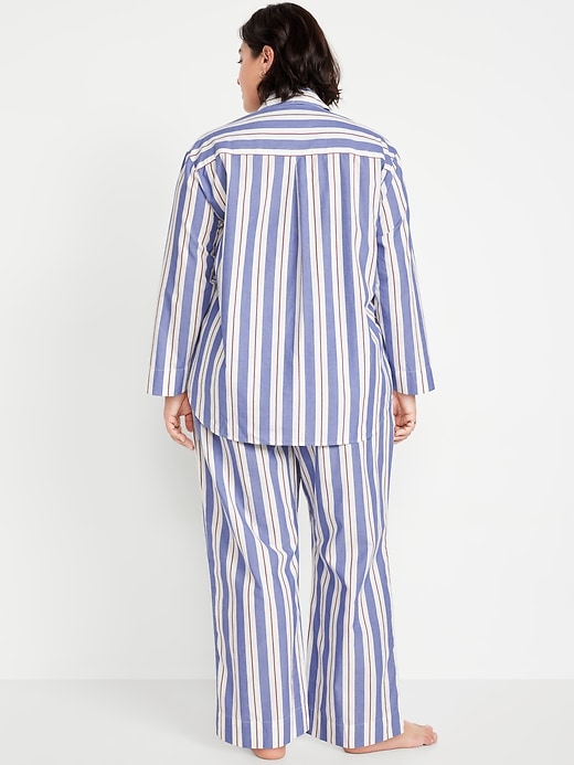Image number 8 showing, Poplin Pajama Pant Set