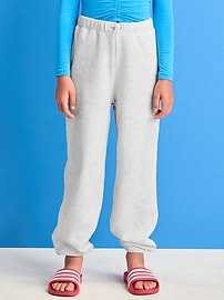 View large product image 3 of 7. Favorite Fleece High-Waisted Jogger Sweatpants for Girls
