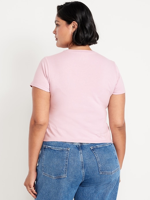 L'image numéro 7 présente T-shirt complice court