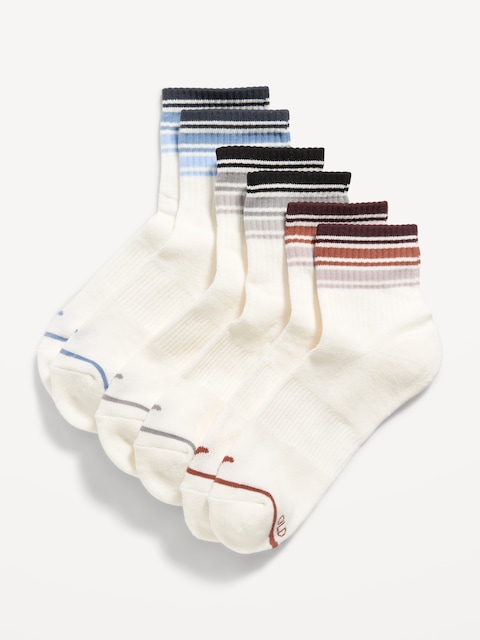 Chaussettes courtes de sport pour femme (paquet de 3) - Multi