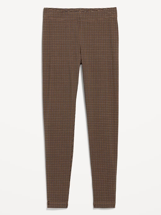 Image number 3 showing, High-Waisted Jersey Fashion Layering Leggings