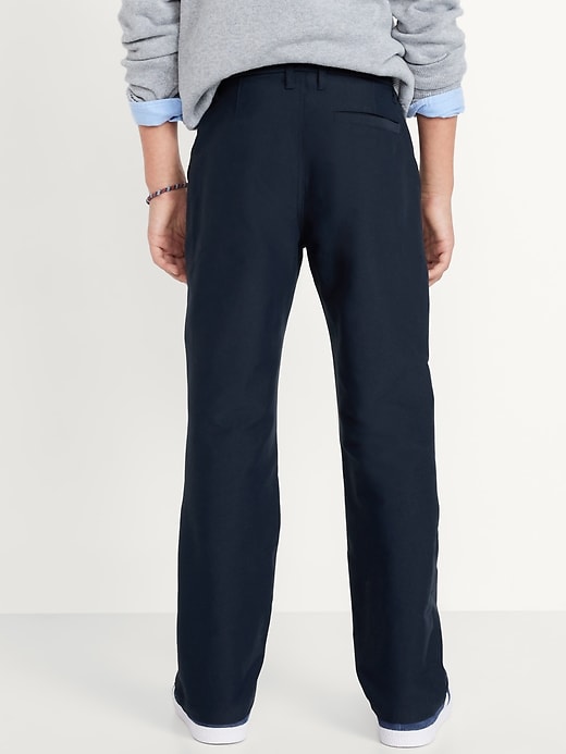 View large product image 2 of 2. School Uniform Straight Leg Pants for Boys