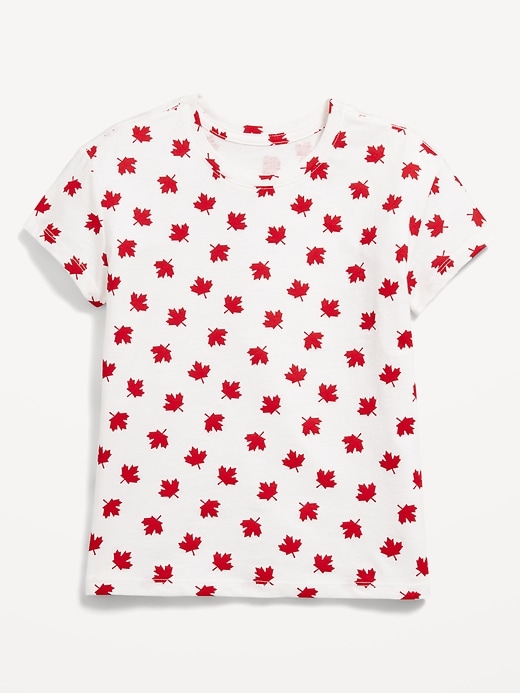 View large product image 1 of 1. Softest Short-Sleeve Graphic T-Shirt for Girls