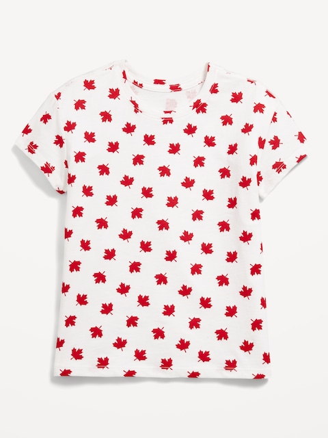 Softest Short-Sleeve Graphic T-Shirt for Girls