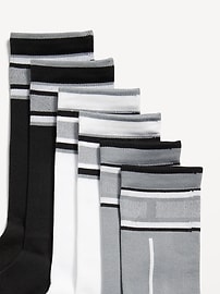 Image number 2 showing, 3-Pack Athletic Crew Run Socks for Men