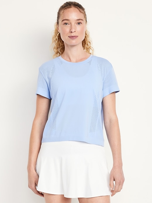 Image number 1 showing, Fluid Seamless Loose T-Shirt