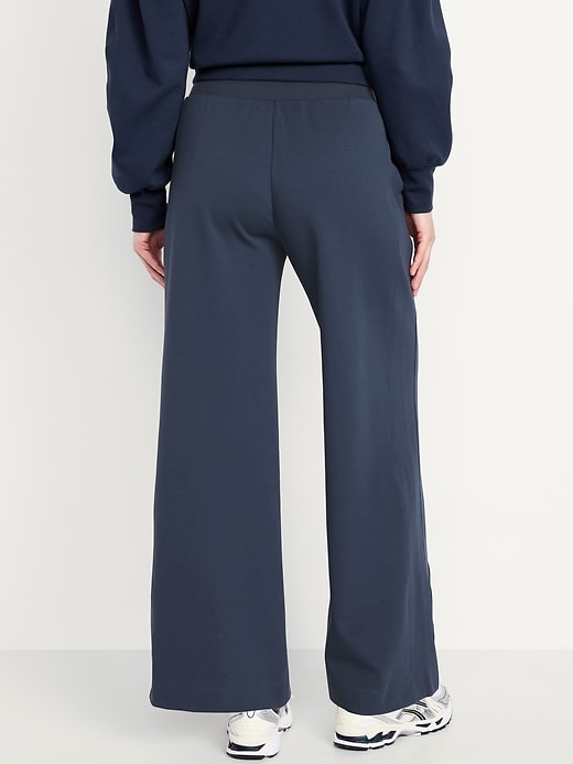 Image number 2 showing, Extra High-Waisted Dynamic Fleece Wide-Leg Sweatpants