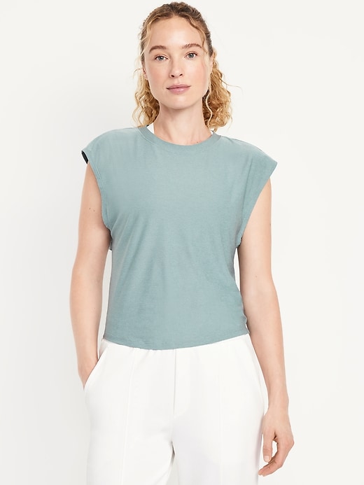 Image number 1 showing, CloudMotion Split-Back Top