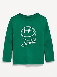 L'image numéro 1 présente T-shirt à manches longues à imprimé unisexe pour tout-petit