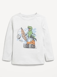 L'image numéro 1 présente T-shirt à manches longues à imprimé unisexe pour tout-petit