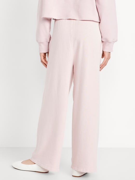 View large product image 2 of 4. Baggy Fleece Straight-Leg Sweatpants for Girls