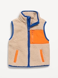 Image number 1 showing, Sherp Zip-Pocket Utility Vest for Toddler Boys
