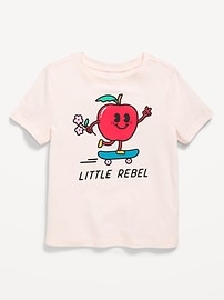 Image number 1 showing, Short-Sleeve Graphic T-Shirt for Toddler Girls